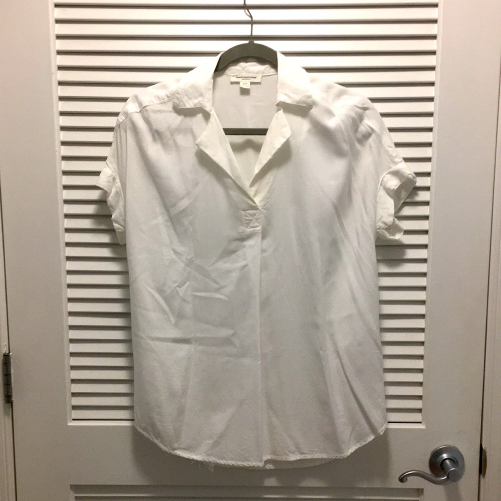 Beach Lunch Lounge Small White Blouse